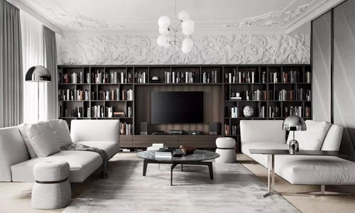 客廳電視背景墻加塊板，瞬間高級又實用了